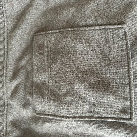 Lauren Ralph Lauren Taupe Cable Knit Side Stripe Womens Track Pants/Joggers L - Picture 8 of 9